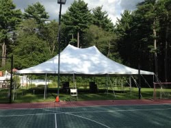 30x40 Pole Tent White