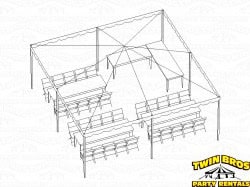 20x20 Traditional Frame Tent