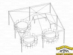20x20 Traditional Frame Tent