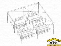 20x20 Traditional Frame Tent