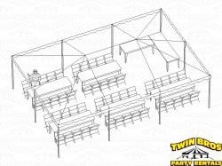 20x30 Traditional Frame Tent
