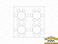 15x15 High Peak Frame Tent