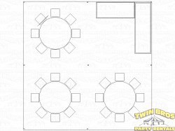 20x20 Pole Tent White