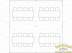 20x20 Pole Tent White