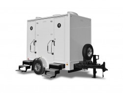 2 Stall Restroom Trailer