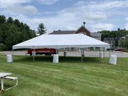 20x40 Traditional Frame Tent