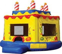 Birthday Cake Large Bounce House