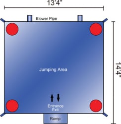 Dream Castle Medium Bounce House