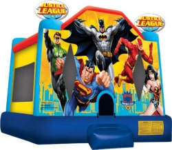 Justice League Large Bounce House