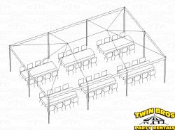 20x30 Traditional Frame Tent