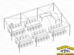 20x30 Traditional Frame Tent