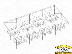 20x40 Traditional Frame Tent