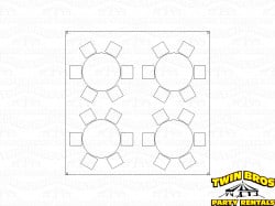 15x15 High Peak Frame Tent