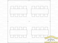 20x20 Pole Tent White