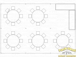 20x30 Pole Tent White